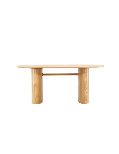 Ovalt matbord Isolde, 180 × 90 cm, Natur