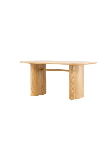 Ovalt matbord Isolde, 180 × 90 cm, Natur