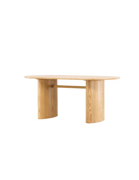 Ovalt matbord Isolde, 180 × 90 cm, Natur
