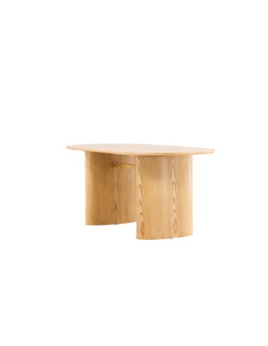 Ovalt matbord Isolde, 180 × 90 cm, Natur
