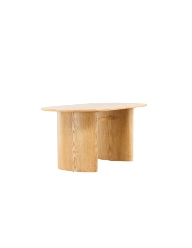 Ovalt matbord Isolde, 180 × 90 cm, Natur