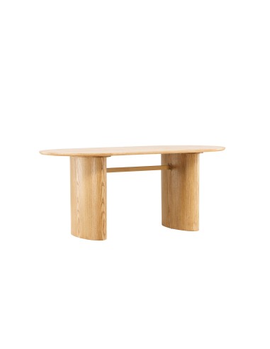 Ovalt matbord Isolde, 180 × 90 cm, Natur