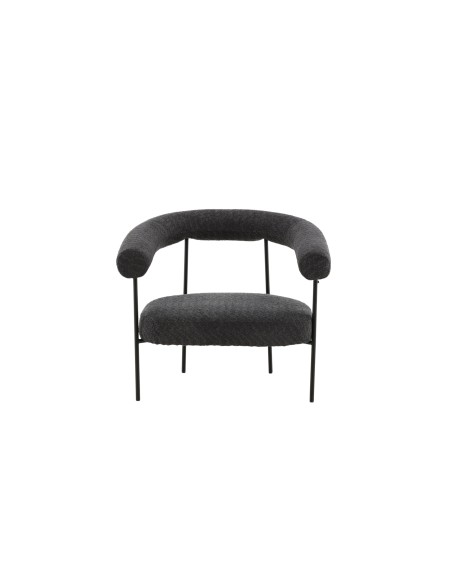 Fåtölj Hökåsen x Josefin Lustig, 88 × 81 cm, Dark Grey