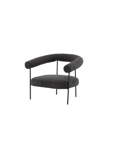 Fåtölj Hökåsen x Josefin Lustig, 88 × 81 cm, Dark Grey 2