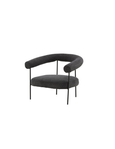 Fåtölj Hökåsen x Josefin Lustig, 88 × 81 cm, Dark Grey