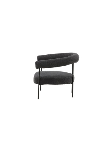 Fåtölj Hökåsen x Josefin Lustig, 88 × 81 cm, Dark Grey