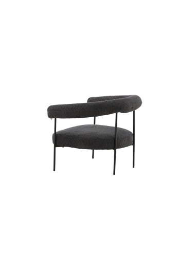 Fåtölj Hökåsen x Josefin Lustig, 88 × 81 cm, Dark Grey