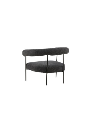 Fåtölj Hökåsen x Josefin Lustig, 88 × 81 cm, Dark Grey