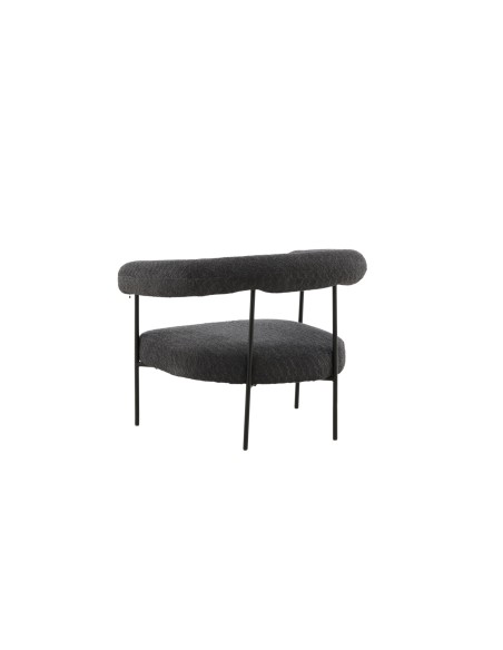 Fåtölj Hökåsen x Josefin Lustig, 88 × 81 cm, Dark Grey