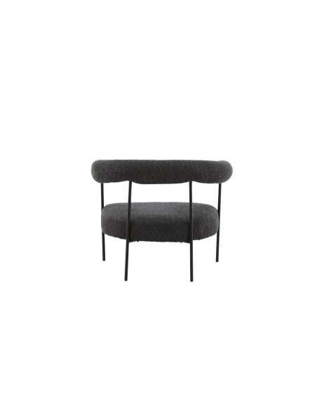 Fåtölj Hökåsen x Josefin Lustig, 88 × 81 cm, Dark Grey