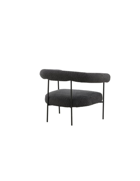 Fåtölj Hökåsen x Josefin Lustig, 88 × 81 cm, Dark Grey