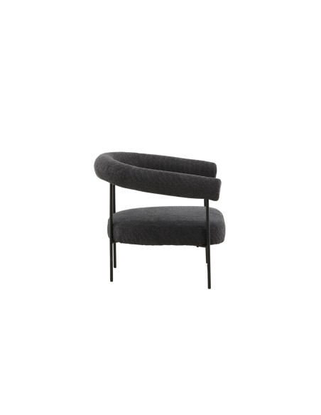 Fåtölj Hökåsen x Josefin Lustig, 88 × 81 cm, Dark Grey