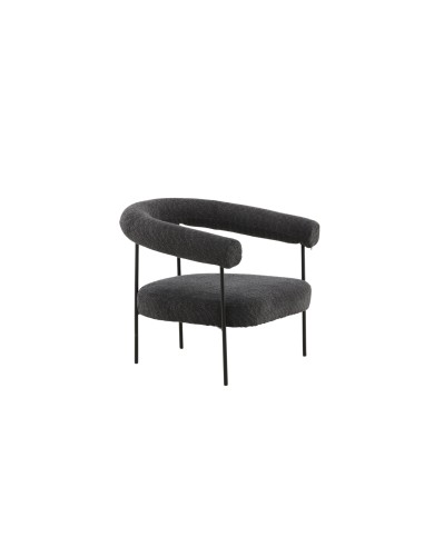 Fåtölj Hökåsen x Josefin Lustig, 88 × 81 cm, Dark Grey