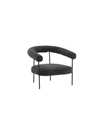 Fåtölj Hökåsen x Josefin Lustig, 88 × 81 cm, Dark Grey