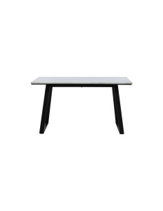 Matbord Estelle, 140 × 90 cm, Svart