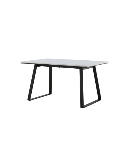 Matbord Estelle, 140 × 90 cm, Svart