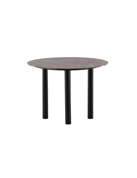 Runt matbord Havsten, Ø106 cm, Svart
