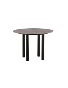 Runt matbord Havsten, Ø106 cm, Svart 2