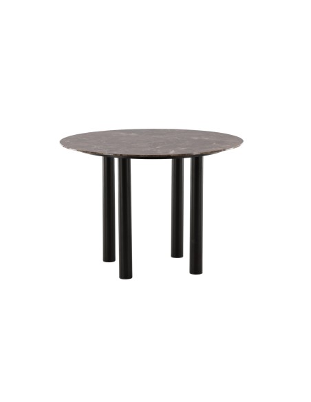 Runt matbord Havsten, Ø106 cm, Svart