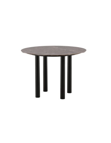 Runt matbord Havsten, Ø106 cm, Svart