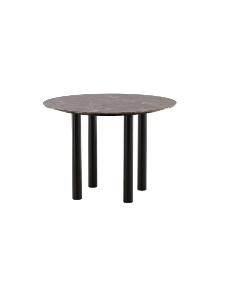 Runt matbord Havsten, Ø106 cm, Svart