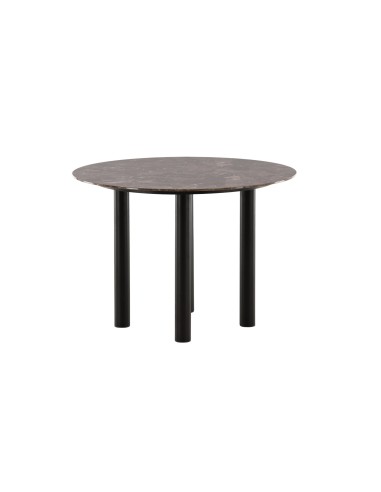 Runt matbord Havsten, Ø106 cm, Svart