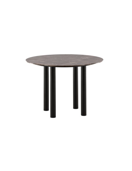 Runt matbord Havsten, Ø106 cm, Svart
