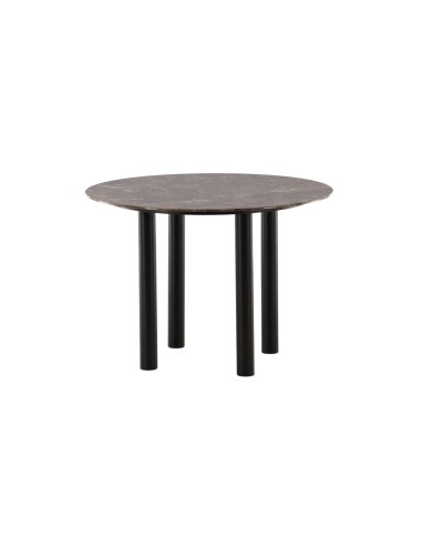 Runt matbord Havsten, Ø106 cm, Svart