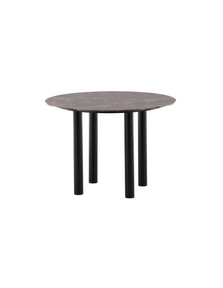 Runt matbord Havsten, Ø106 cm, Svart