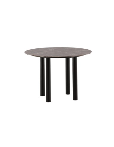 Runt matbord Havsten, Ø106 cm, Svart