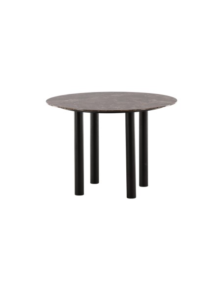 Runt matbord Havsten, Ø106 cm, Svart