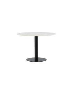 Runt matbord Estelle, Ø106 cm, Vit 2