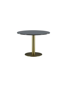 Runt matbord Estelle, Ø106 cm, Mörkgrå