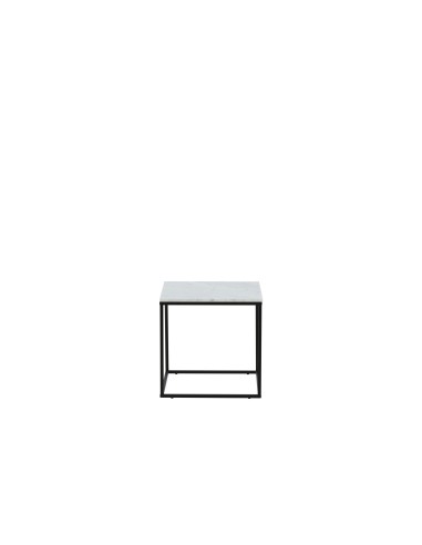 Sidobord Estelle Bord, 50 × 50 cm, Svart