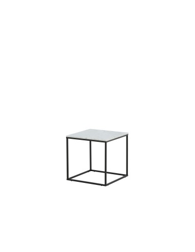 Sidobord Estelle Bord, 50 × 50 cm, Svart
