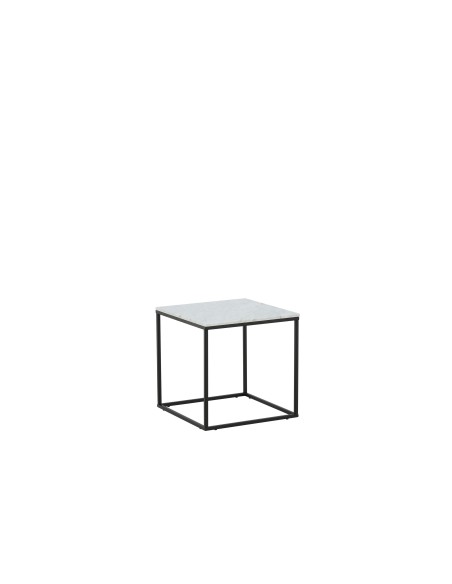 Sidobord Estelle Bord, 50 × 50 cm, Svart