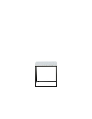 Sidobord Estelle Bord, 50 × 50 cm, Svart