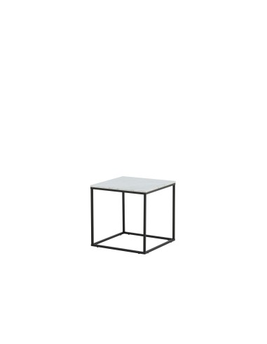 Sidobord Estelle Bord, 50 × 50 cm, Svart