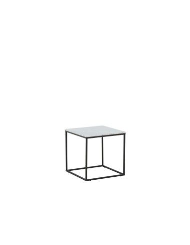 Sidobord Estelle Bord, 50 × 50 cm, Svart