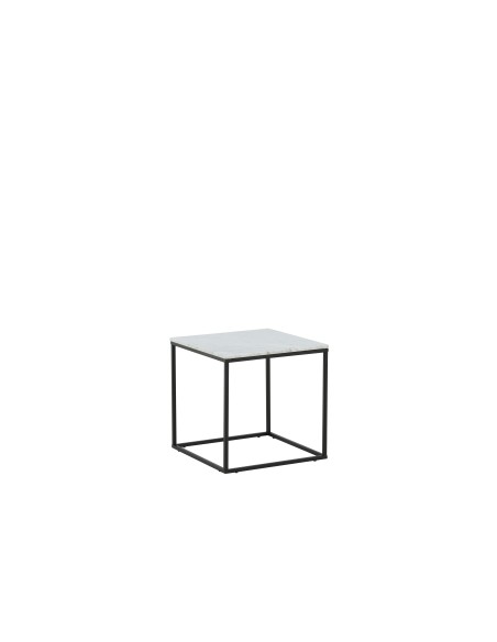 Sidobord Estelle Bord, 50 × 50 cm, Svart