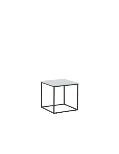 Sidobord Estelle Bord, 50 × 50 cm, Svart