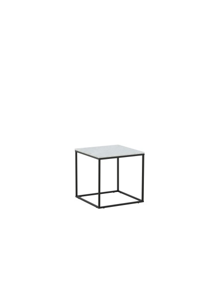 Sidobord Estelle Bord, 50 × 50 cm, Svart