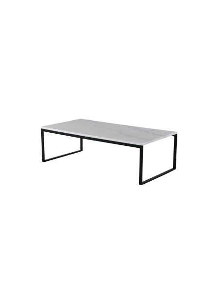 Soffbord Estelle, 120 × 60 cm, Vit