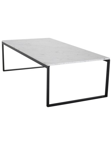 Soffbord Estelle, 120 × 60 cm, Vit