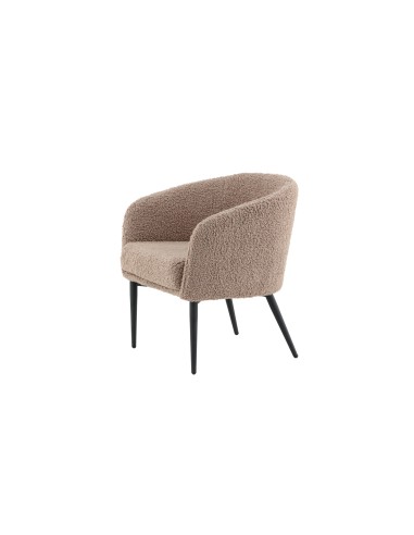 Fåtölj Fluffy, 66 × 64 cm, Brun