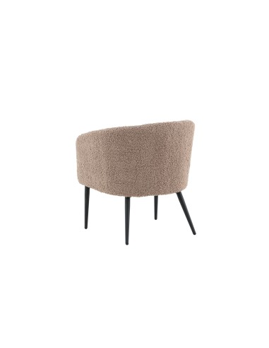 Fåtölj Fluffy, 66 × 64 cm, Brun