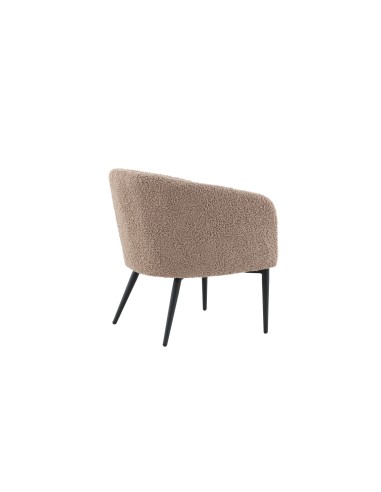 Fåtölj Fluffy, 66 × 64 cm, Brun