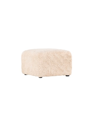 Fåtölj Frankie Puff, 50 × 50 cm, Beige