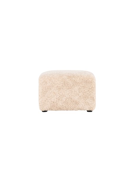 Fåtölj Frankie Puff, 50 × 50 cm, Beige
