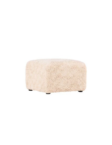 Fåtölj Frankie Puff, 50 × 50 cm, Beige